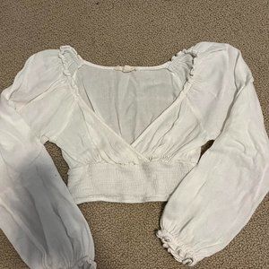 LA Hearts by PacSun Women's White Blouse